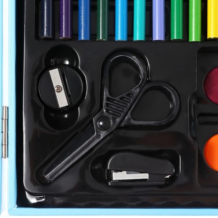 Drawing set, blue-5