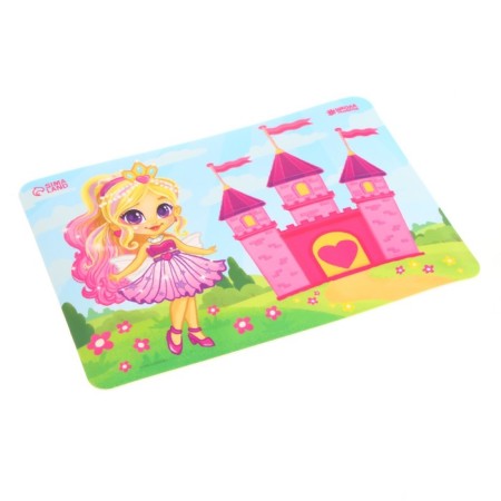 Coiling rug with non -slip coating "Princess" 21x14.8 cm-2
