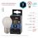 Filament era “Shar”, 9 W, E27, 790 lm, 4000k, white glow