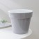 Kashpo for flowers with an insert "Porto", 2.4 l, color gray color