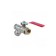 Aquasfera 1014-01, 1/2 ", PN 40, with a filter, full-pass, lever