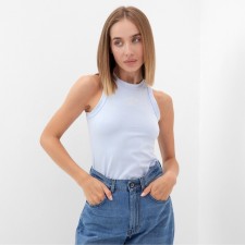 T-shirt women Minaku: Sporty & Stylish Bright blue color, rr 48