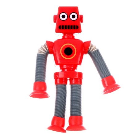Developing toy "Robot" with suction cup, color mix