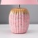 Table lamp "Success" 1he14 40W pink 22x22x33cm