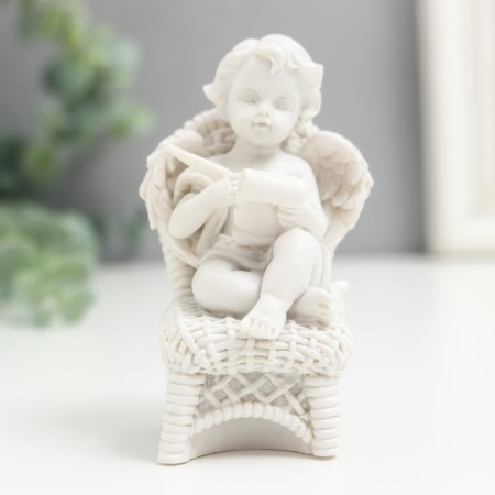Polystone souvenir "Angel in an armchair" mix, 8.5x4.7x4 cm-1