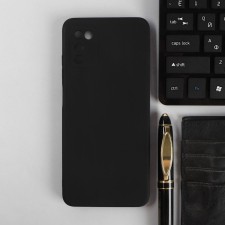 Pero cover for Samsung A03S, silicone, black