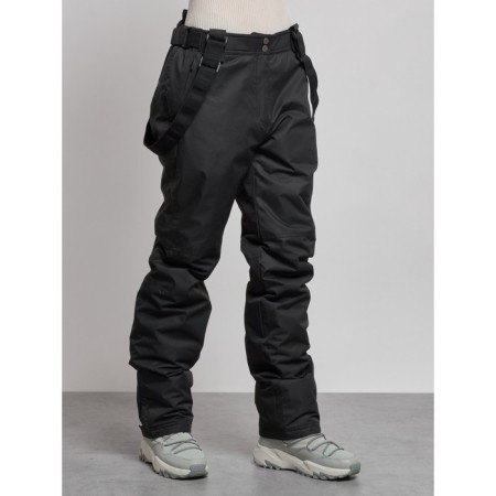 Semi -combinezone ski insulated female winter, size 50, black color-6