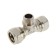 Valtec tee, crimping, 20 mm x 1/2 "external thread x 20 mm