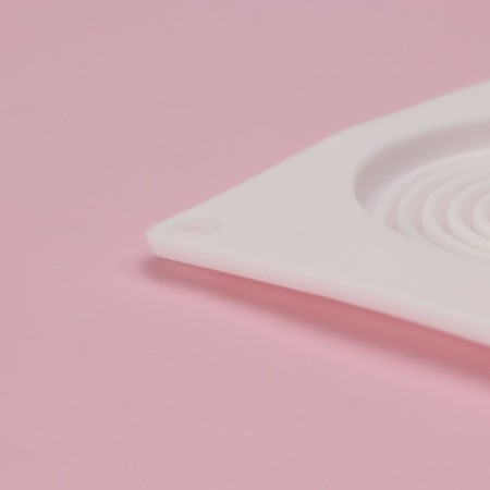 Form for mousse desserts and baking are “hypnosis”, silicone, 30 × 17.5 × 0.5 cm, 6 cells (D = 7.7 cm), white color-5