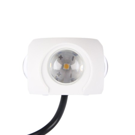 Facade lamp “Cube”, FSD-014, 4 W, 3000K, 2 rays, IP65, 220 V, metal, white-5