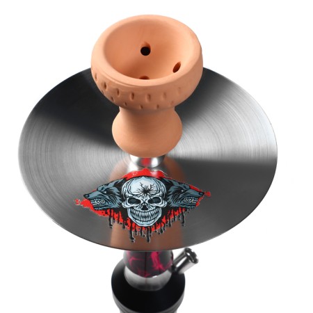 Hookah "skull", 1 pipe, 52 cm-1