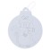 Christmas tree decoration for painting "Penguin" 4 pcs., Brush