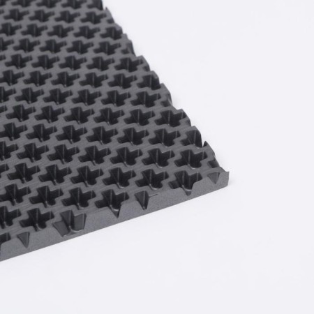 Animal rug EVA, cellular, 40 x 80 cm, gray-1