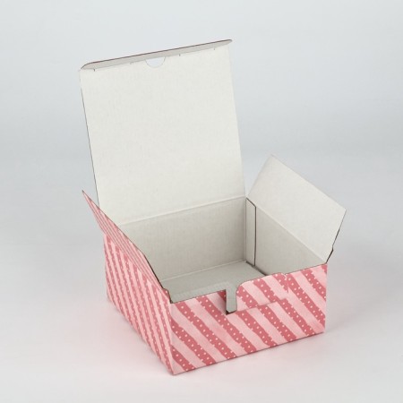 Box - Penal, Gift packaging, “From March 8!”, 15 x 15 x 7 cm-3