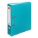 A4, 75 mm registrar, calligrata, PVC, metal edging, pocket for a spine, collected, turquoise
