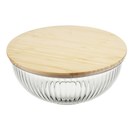 Liberty Jones Harmy, glass, bamboo cover, 2 l