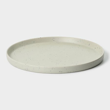 Dish "marble", d = 20.5 cm, gray color-1