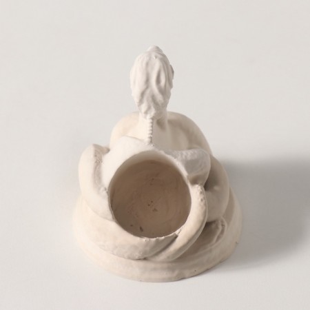 Souvenir Kashpo "Snake Glikon" 6.3x6.3x8.3 cm-4