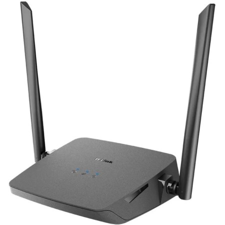 Wi-Fi router D-Link DIR-615/Z1A, 300 Mbps, 4 ports 100 Mbps, black-1