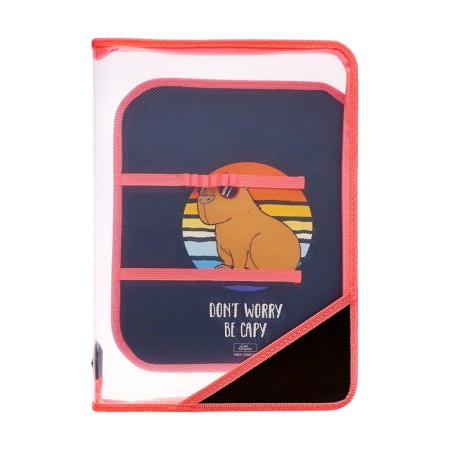 Folder D/Labor A4 Lightning around/Folding Plastic Plastic PTR-1 Calligrata maids "Be cape"-3
