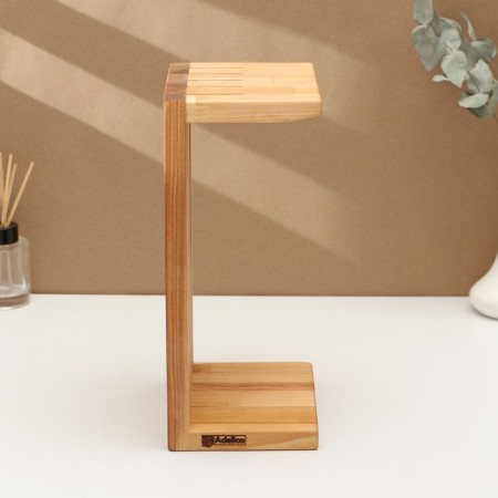Adelica knives stand, birch, 18 × 13 × 30 cm-3