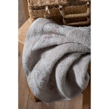 Arya Home Betsy towel, size 70x140 cm, dark beige color