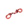 Toyfa Theater handcuffs, rope red