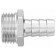 Aqualink fitting, 1 "x 20 mm, external thread, nickel -plated brass