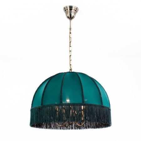 Lamp "Basel", 5x60W E14, green 51x51x50 cm-1