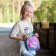 Children's bag for a girl "Cat" 16*17cm, artificial leather