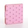 Wallet on the button, pink color