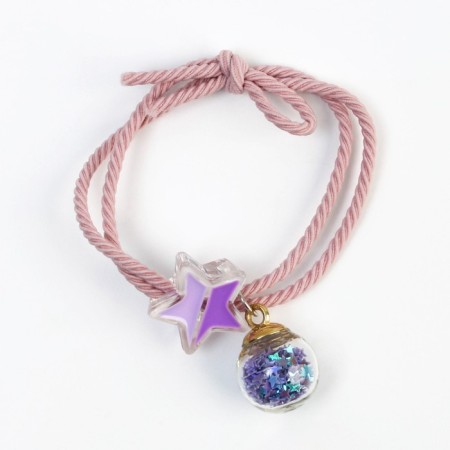 Hair elastic band "the most wonderful", d = 5 cm-3