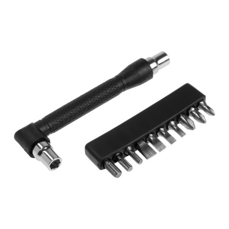 Hard of the Outlet with a set of bits scrap, M-shaped, 11 objects