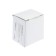 Handle button Cappio "Diamond", glass, d = 40 mm