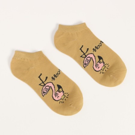Women's socks "Flamingo", color mix, size 36-40-5