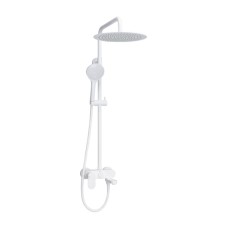 The shower system wasserkraft a185.161.155.wm, tropical shower, shower, white
