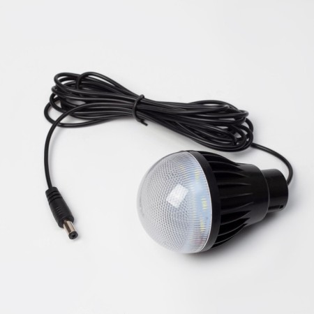 Manual battery 3 W, 1000 mAh, with a solar panel 1.2 W, 6 V and a light bulb-5