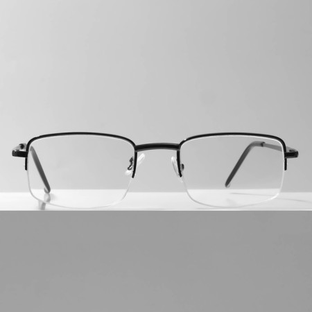 Ready glasses GA0244 (Color: C2 metallic; diopter: -1; tint: no)-2