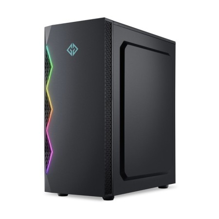 The GMNG OGC-G110 case is black without ATX 5x120mm 2xusb2.0 1xusb3.0 Audio Bott PSU BP-2