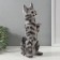 Figure "Kitten Tom" 27 x 10 x 10 cm.