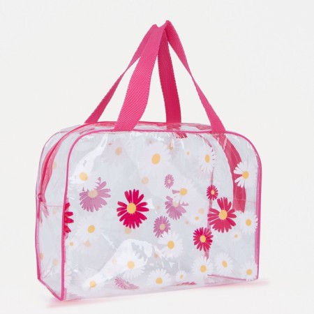 Lightning cosmetic bag, pink color