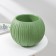 Kashpo for flowers with the insert "Sphere", 1.7 l, d = 13.5 cm, h = 16 cm, olive color