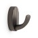 Furniture hook cappio sea, one -rod, zinc, color graphite