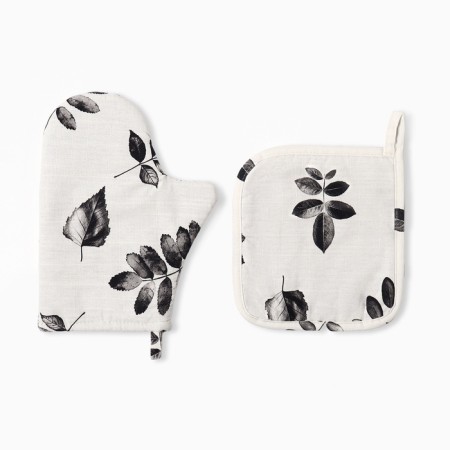Set of kitchen. Ethel Impression: mittens 20x27 cm, birch 19x19 cm, 100% HL, 210 g/m2-1