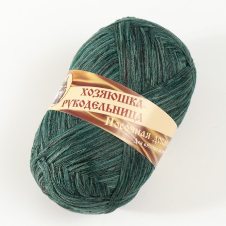 Yarn "Nosomic supplement" 100% polypropylene 200 ± 20m/50g set 2pcs (gray, green)-2