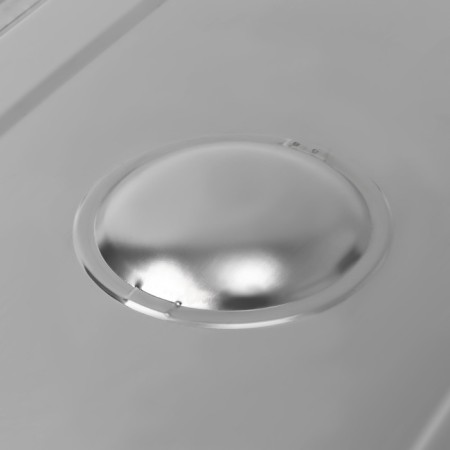 A stainless steel cover to gastro power 1/1, 53 × 32.5 cm, thickness 0.8 mm-2