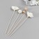 Sticks for aromadiffusor "with flowers" set 4 pcs + a rattan ball