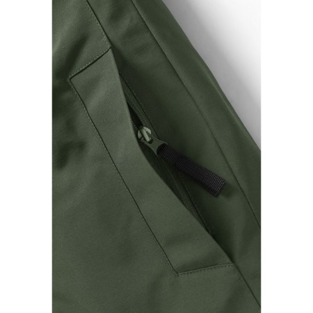 Winter park for a boy, height 146 cm, khaki color-7