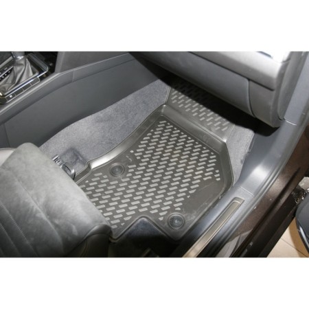 3D mats in the Volkswagen Passat B8, 2015-2016, sed., 4 pcs. (polyurethane)-2