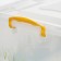The container for storage with the lid "Hide Box. Grass ", 50 l, 60 × 38 × 31 cm, on wheels, mix
